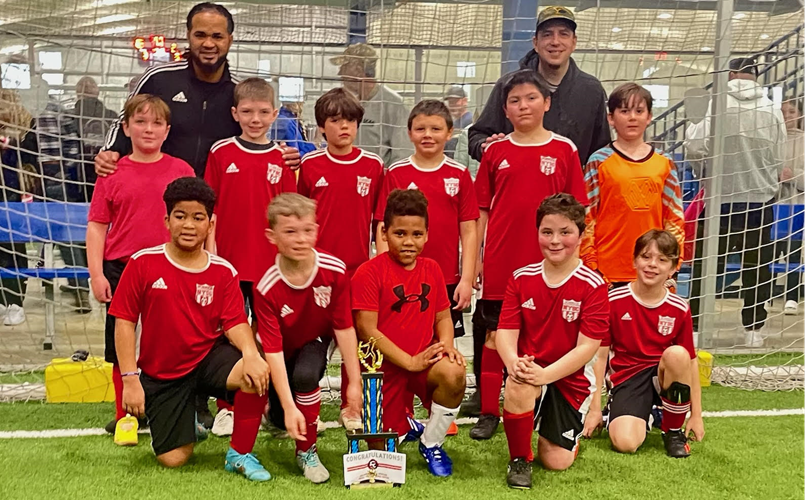 NYSC U10 Boys Indoor 1st Place Champions 2023