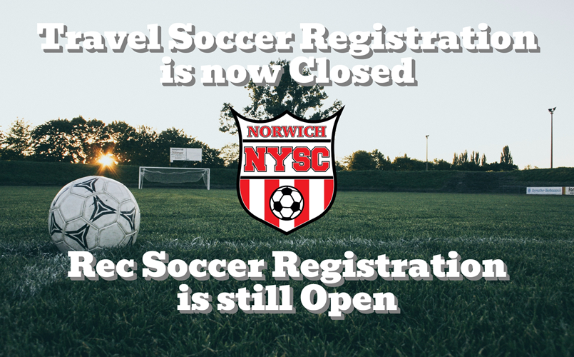 Spring Travel Registration is Closed - Rec Soccer Still Open