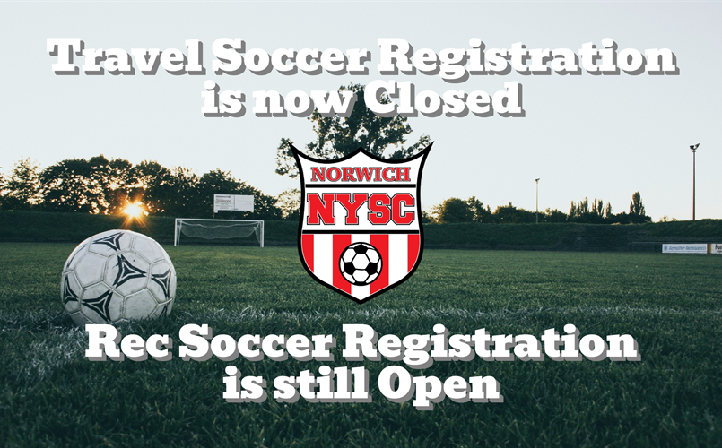 Spring Travel Registration is Closed - Rec is still open